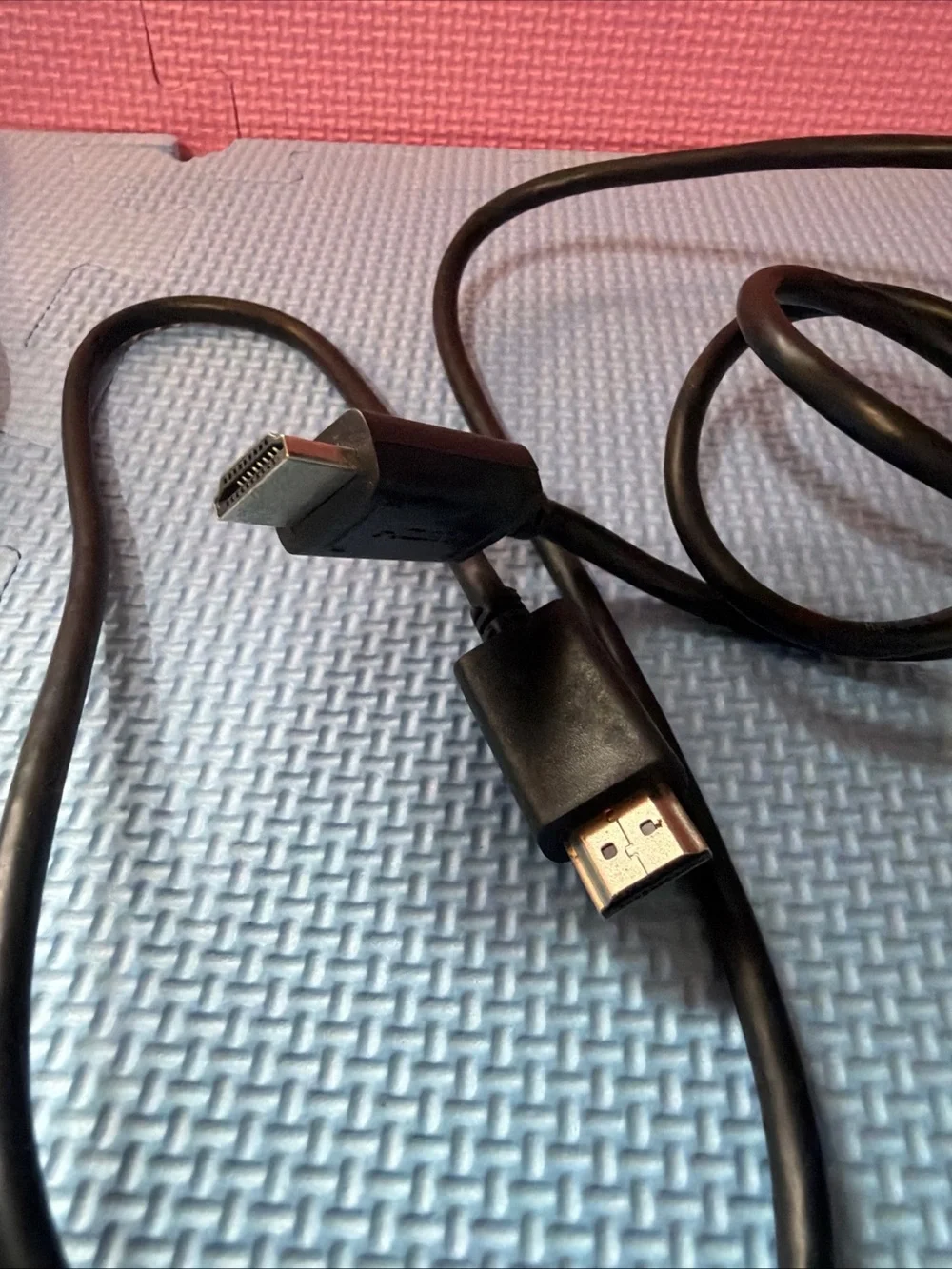 Assorted Black Power & HDMI Cables